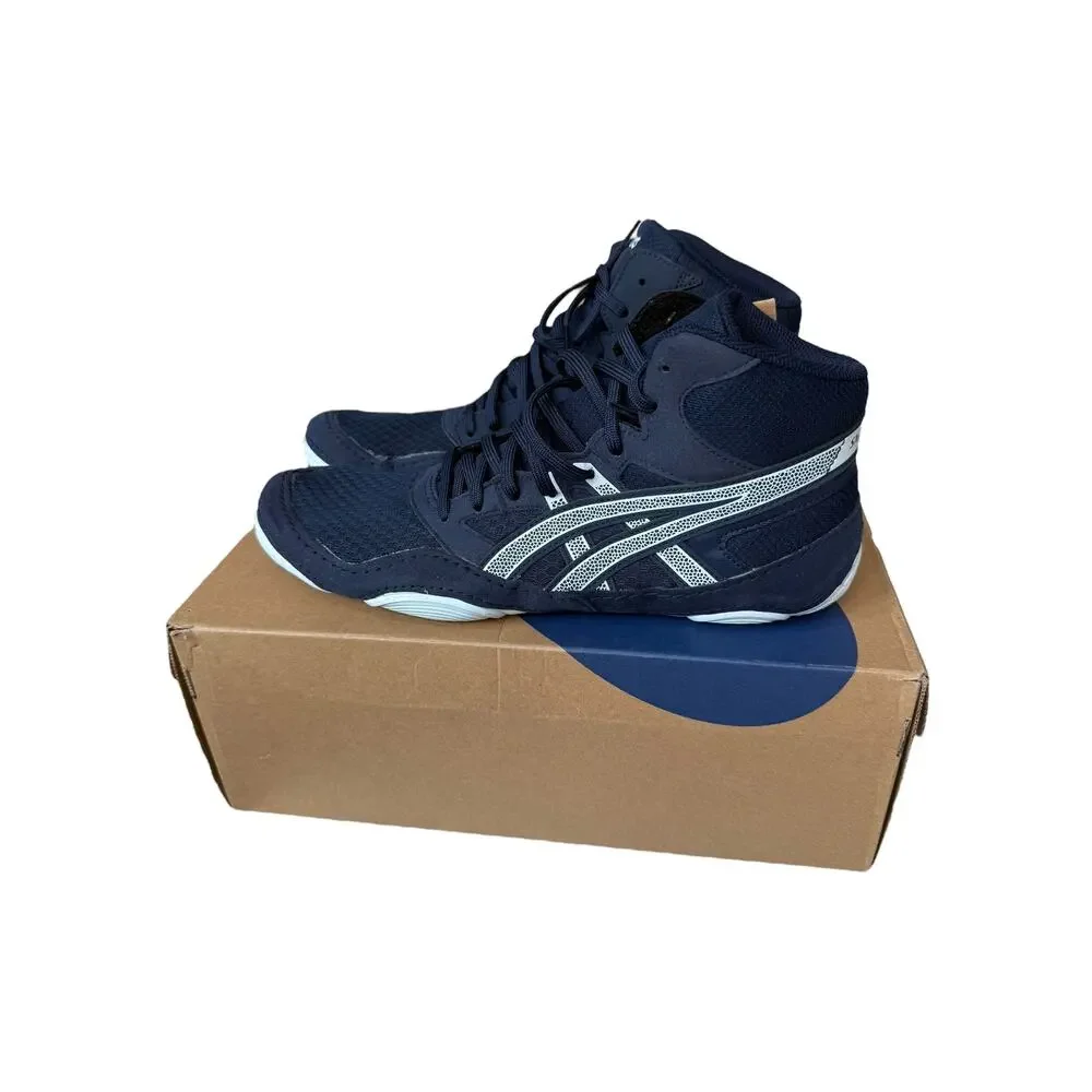 Asics Men's Midnight/Cool Gray Snapdown 4 Wrestling Shoes Size 10.5